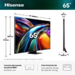 Hisense 65UR9S - TV RGB Mini LED 65", 4K, Negro - Imagen 4