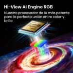 Hisense 65UR9S - TV RGB Mini LED 65", 4K, Negro - Imagen 8