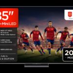 TCL 85C8L - TV SQD-Mini LED 85", 4K, Negro