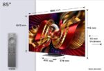 TCL 85C8L - TV SQD-Mini LED 85", 4K, Negro - Imagen 16